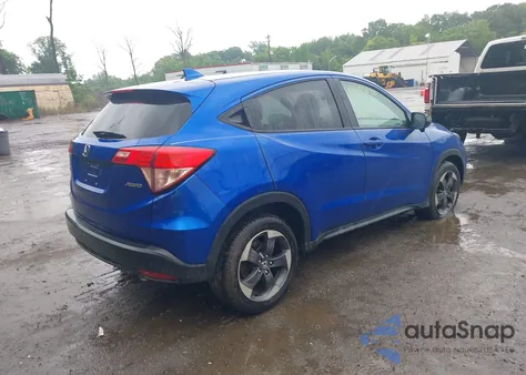 2018 Honda Hr-V Ex z USA, uszkodzony, nr VIN 3CZRU6H52JM723727